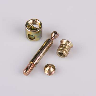 zinc coated furniture assembly fittings connecting screw